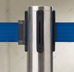 YÖNLENDİRME ŞERİT BARİYER 3 metre (krom kaplı)