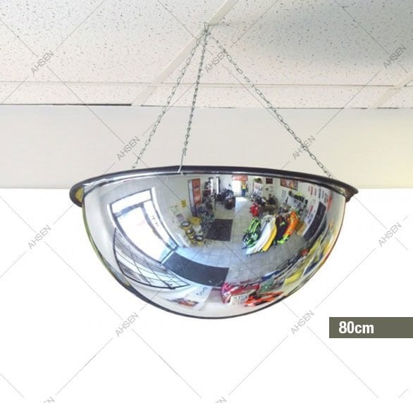 Tam Kubbesel Ayna (80 CM Çap)
