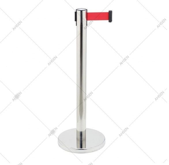 YÖNLENDİRME ŞERİT BARİYER 3 metre (krom kaplı)