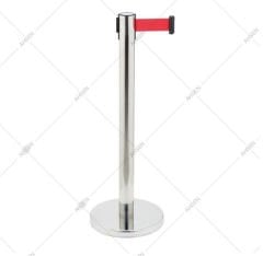 YÖNLENDİRME ŞERİT BARİYER 3 metre (krom kaplı)