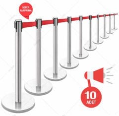 Yönlendirme Şerit Bariyeri 3 metre (10 Adet)