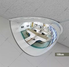 YARIM KUBBESEL AYNA (100 cm çap )