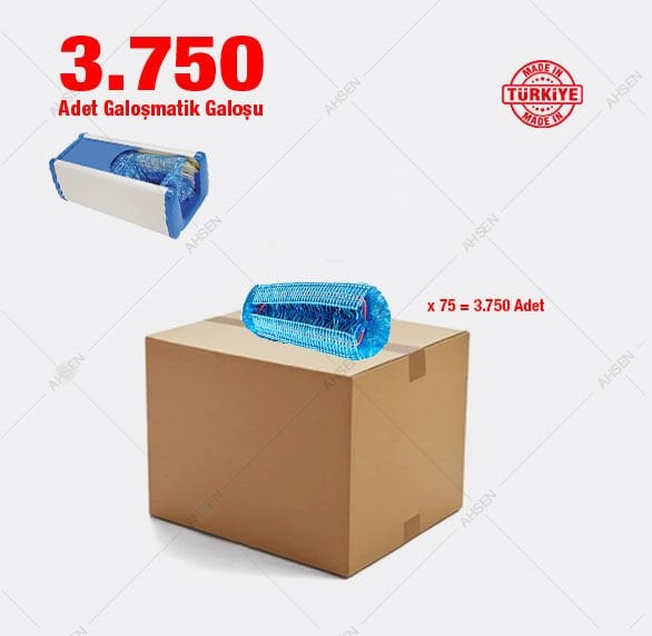 Galoşmatik Galoşu 3.750 Adet